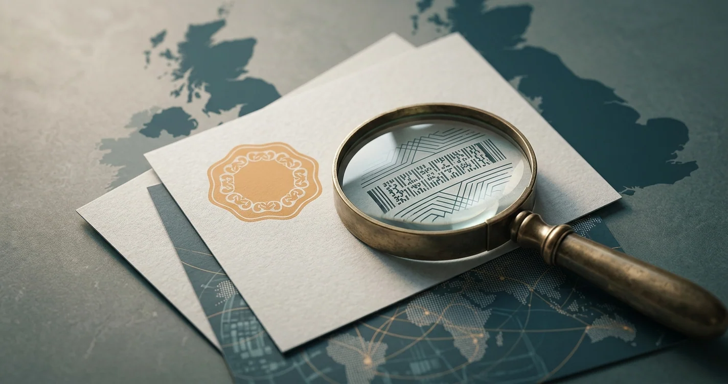 Conceptual illustration of licence verification and regulatory checks for UK casino players